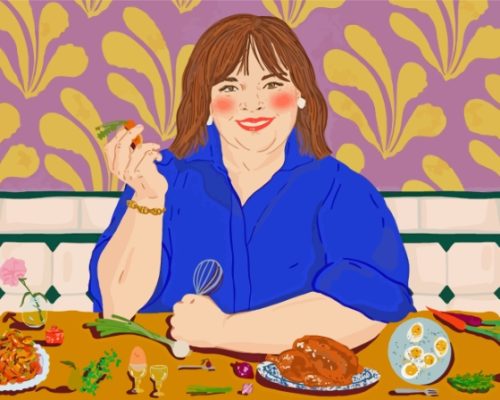 Ina Garten Art Paint By Numbers