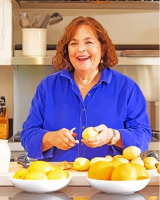 Ina Garten In Barefoot Contessa Show Paint By Numbers