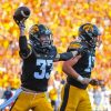 Iowa Hawkeyes American Football Players Paint By Numbers
