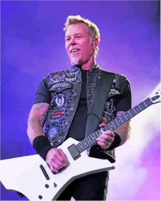 James Hetfield American Musician Paint By Numbers