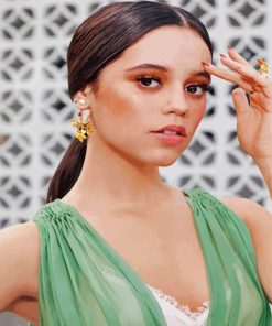 Jenna Ortega American Actress Paint By Numbers
