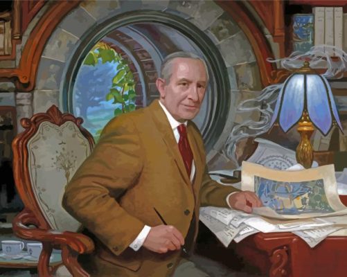 Jrr Tolkien Paint By Numbers