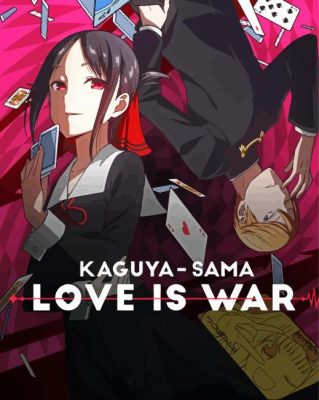 Kaguya Sama Love Is War Poster Paint By Numbers