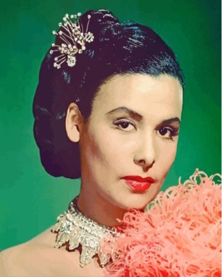 Lena Horne Paint By Numbers