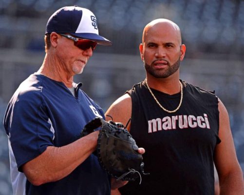 Mark McGwire And Albert Pujols Paint By Numbers