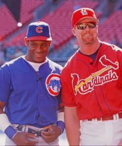 Mark McGwire And Sammy Sosa Paint By Numbers