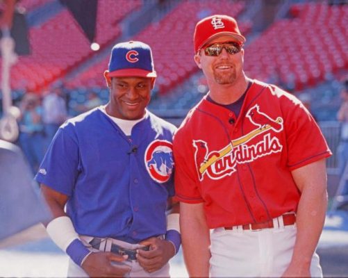 Mark McGwire And Sammy Sosa Paint By Numbers