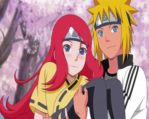 Minato x Kushina Characters Paint By Numbers