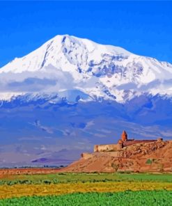 Mount Ararat Volcano Paint By Numbers