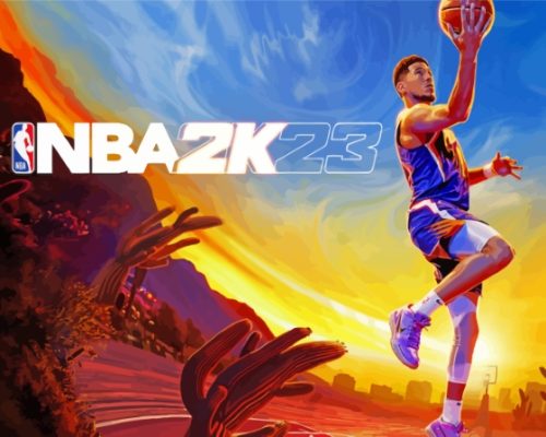 NBA 2k Game Paint By Numbers