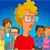 Napoleon Dynamite Cartoon Paint By Numbers