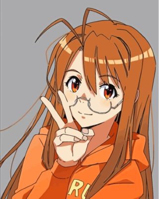 Naru Narusegawa Love Hina Paint By Numbers