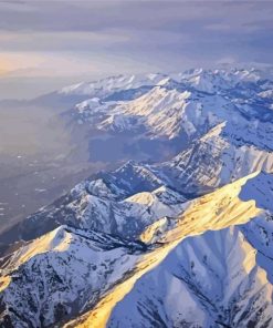 Oquirrh Mountains Paint By Numbers