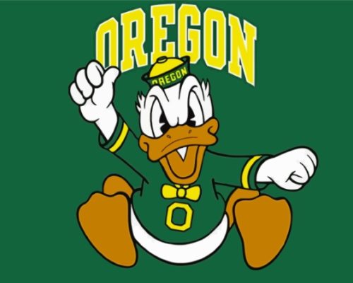 Oregon Ducks Paint By Numbers