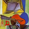 Picasso Still Life With Guitar Paint By Numbers