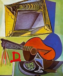 Picasso Still Life With Guitar Paint By Numbers