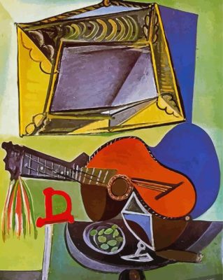 Picasso Still Life With Guitar Paint By Numbers