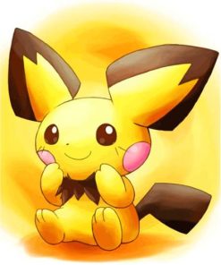 Pichu Pikachu Paint By Numbers