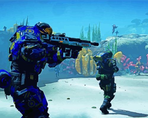 PlanetSide 2 Paint By Numbers