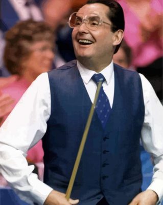 Ray Reardon Snooker Player Paint By Numbers