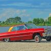 Red 64 Chevrolet Impala Car Paint By Numbers