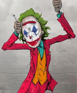 Rick And Morty Joker Dancing Paint By Numbers
