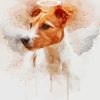 Russell Terrier Dog Angel Paint By Numbers