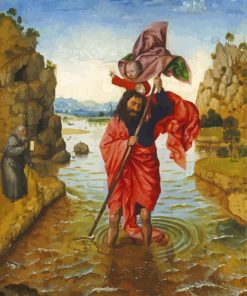Saint Christopher of Lycia Paint By Numbers