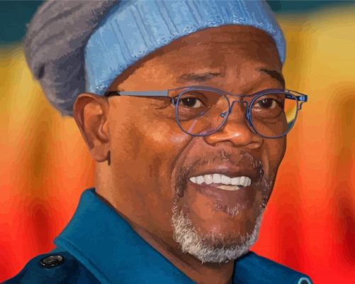 Samuel L Jackson Actor Paint By Numbers