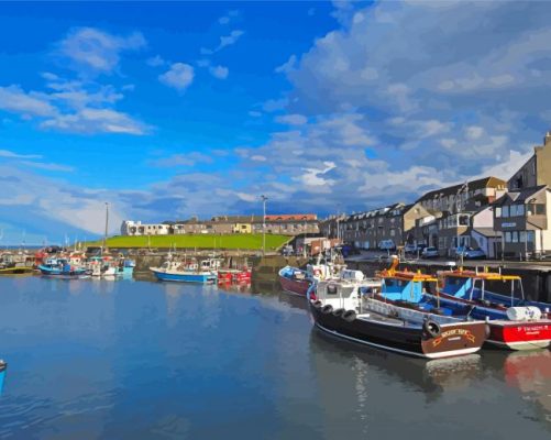 Seahouses Labour Paint By Numbers