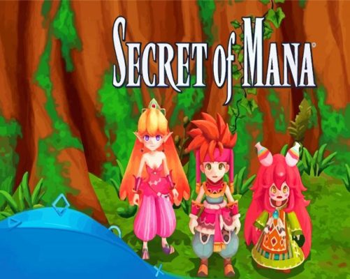 Secret Of Mana Poster Paint By Numbers