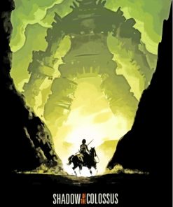 Shadow Of The Colossus Game Paint By Numbers