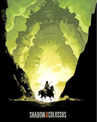 Shadow Of The Colossus Game Paint By Numbers