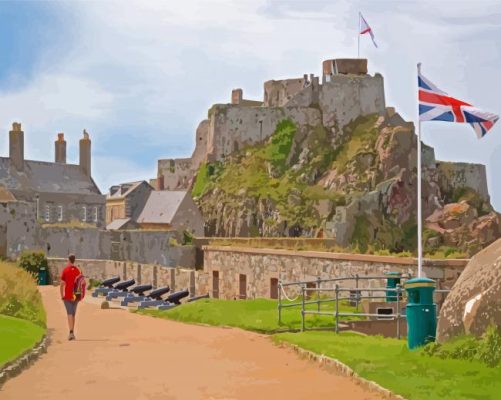 St Helier Castle Paint By Numbers