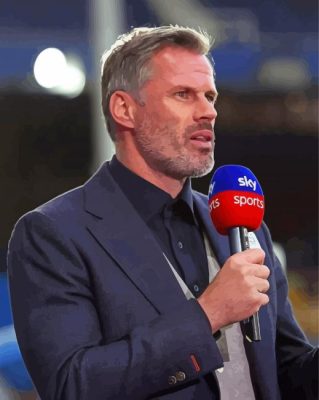 The English Jamie Carragher Paint By Numbers