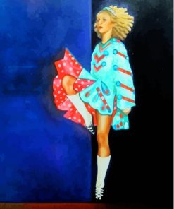 The Irish Dancer Paint By Numbers