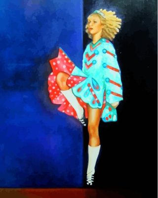 The Irish Dancer Paint By Numbers