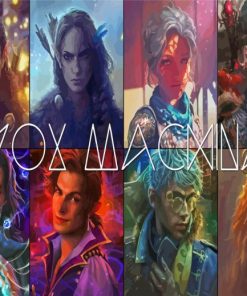 The Legend Of Vox Machina Poster Art Paint By Numbers