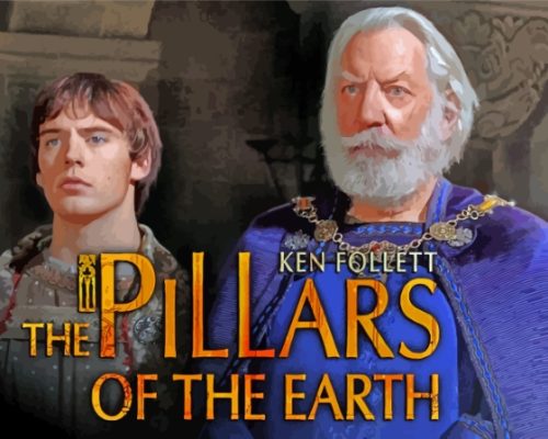 The Pillars Of The Earth Poster Paint By Numbers