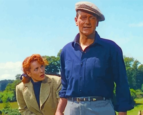 The Quiet Man Movie Characters Paint By Numbers