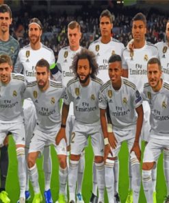The Real Madrid Players Paint By Numbers