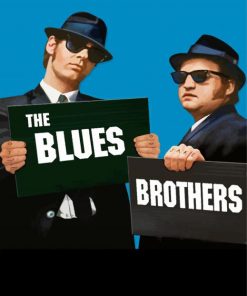 The Blues Brothers Paint By Numbers
