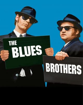 The Blues Brothers Paint By Numbers