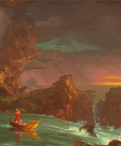 Thomas Cole The Voyage Of Life Paint By Numbers