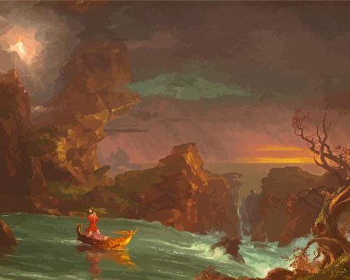 Thomas Cole The Voyage Of Life Paint By Numbers