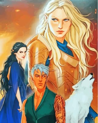 Throne Of Glass Paint By Numbers