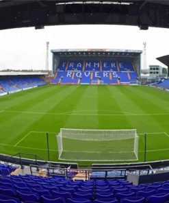 Tranmere Rovers Stadium Paint By Numbers