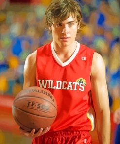 The Troy Bolton Paint By Numbers