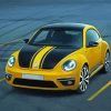 VW Beetle GSR Car Paint By Numbers