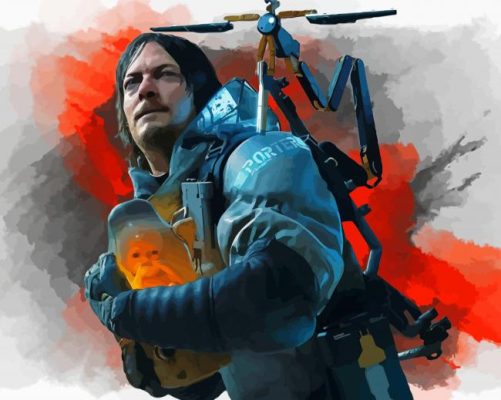 Video Game Death Stranding Fragile Paint By Numbers